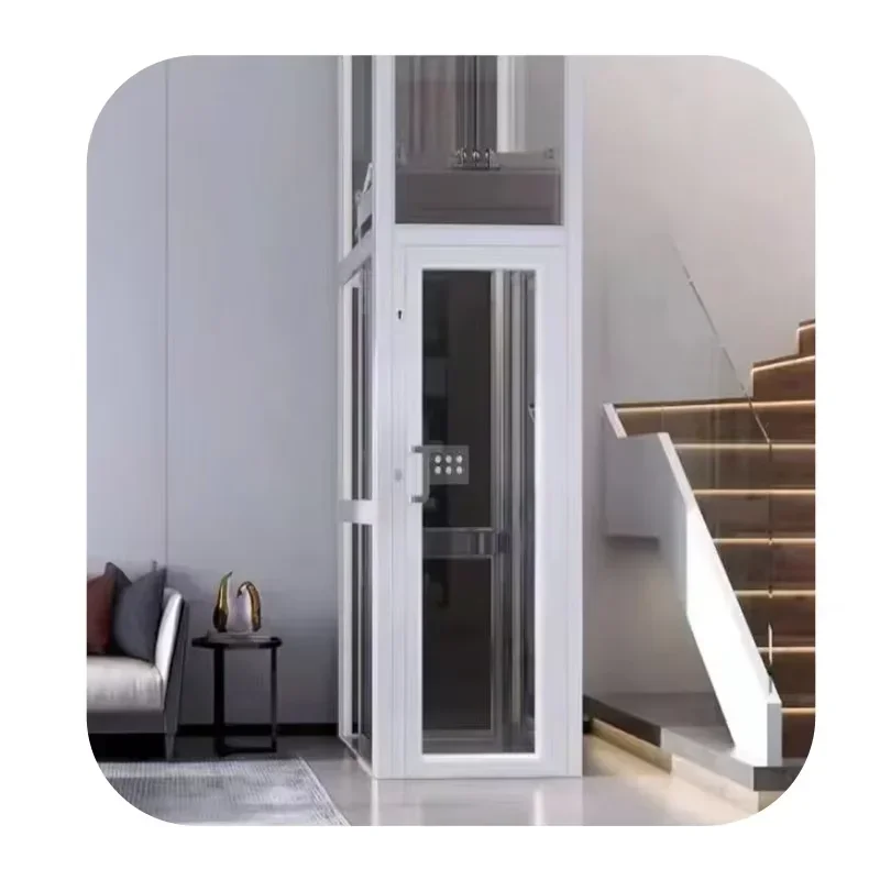 Household elevator Hydraulic indoor household elevator 2-5 floors Small shaftless