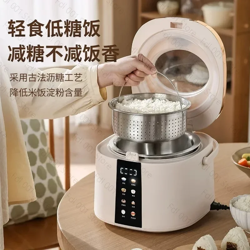 5L Multifunctional Electric Rice Cooker Intelligent Reservation for Household Rice Soup Separation Cooking
