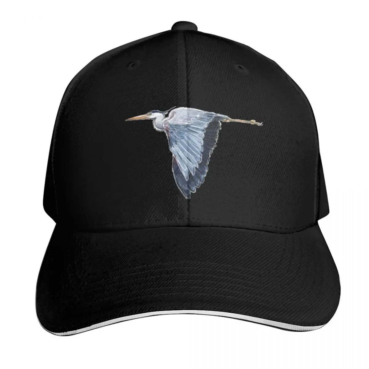 

Great Blue Heron Baseball Cap Fashion Beach Military Tactical Cap Streetwear Rugby Woman Men's