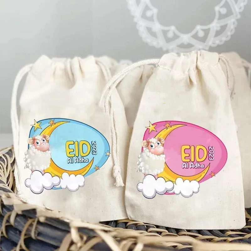 12 sheep 2023 Eid Al adha favor bags Eid Mubarak Muslim Islamic Ramadan Kareem Iftar Eid Al-Adha festival kid boy girl gift