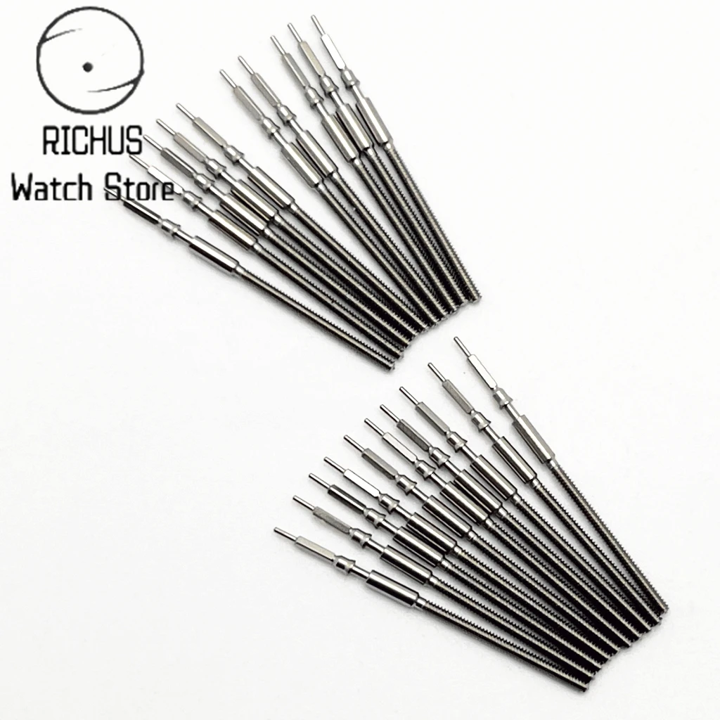 قطع غيار ساق ساعة تاج من الفولاذ المقاوم للصدأ ، تناسب Miyota ، حركة ميكانيكية أوتوماتيكية ، إكسسوارات ساعة #5