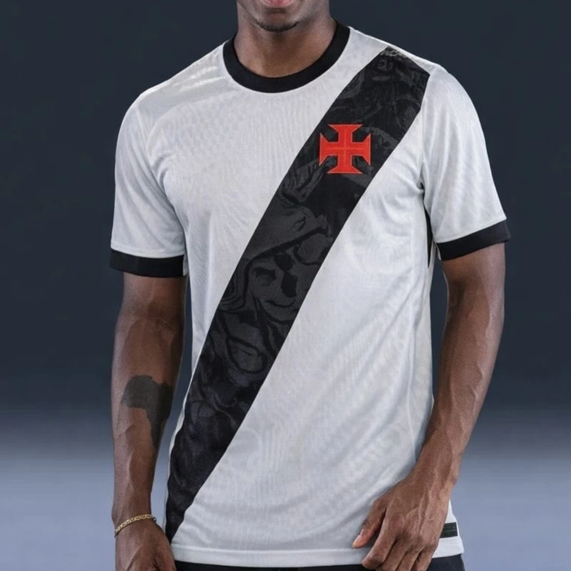 Saison 2026/27 Vasco da Gama Unisex Fußballtrikot, atmungsaktives Mesh-Shirt mit 3D-Druck, schnelltrocknendes Sporttrikot für Männer und Frauen im Sommer.