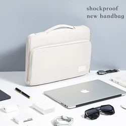 Laptop Bag for Macbook Pro 14 M3 A2918 A2992 A2779 A2442 2023 Case Sleeve Handbag for Macbook Air Pro 13 13.6 A2681 A2338 A2337