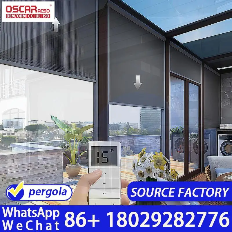 Outdoor Porch Enclosure Kit Slant Design Sale Bespoke Glass Room Patio Conservatory Outdoor Party Garden Relaxation Backyard Gat