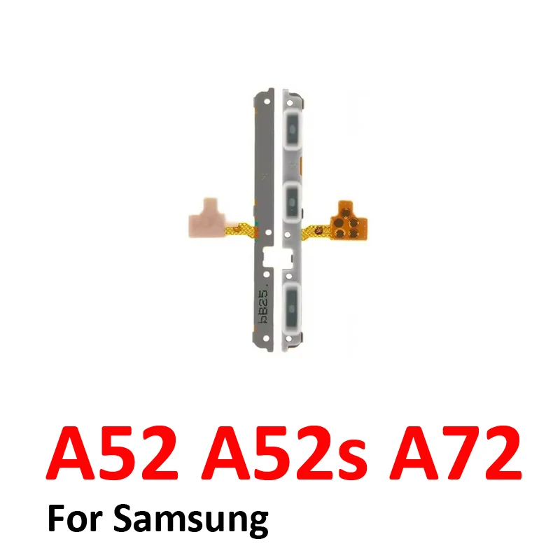 Phone Power Volume Button For Samsung Galaxy A52 A52s A72 LTE 5G New On Off Up Down External Key Internal Flex Cable Parts image 4