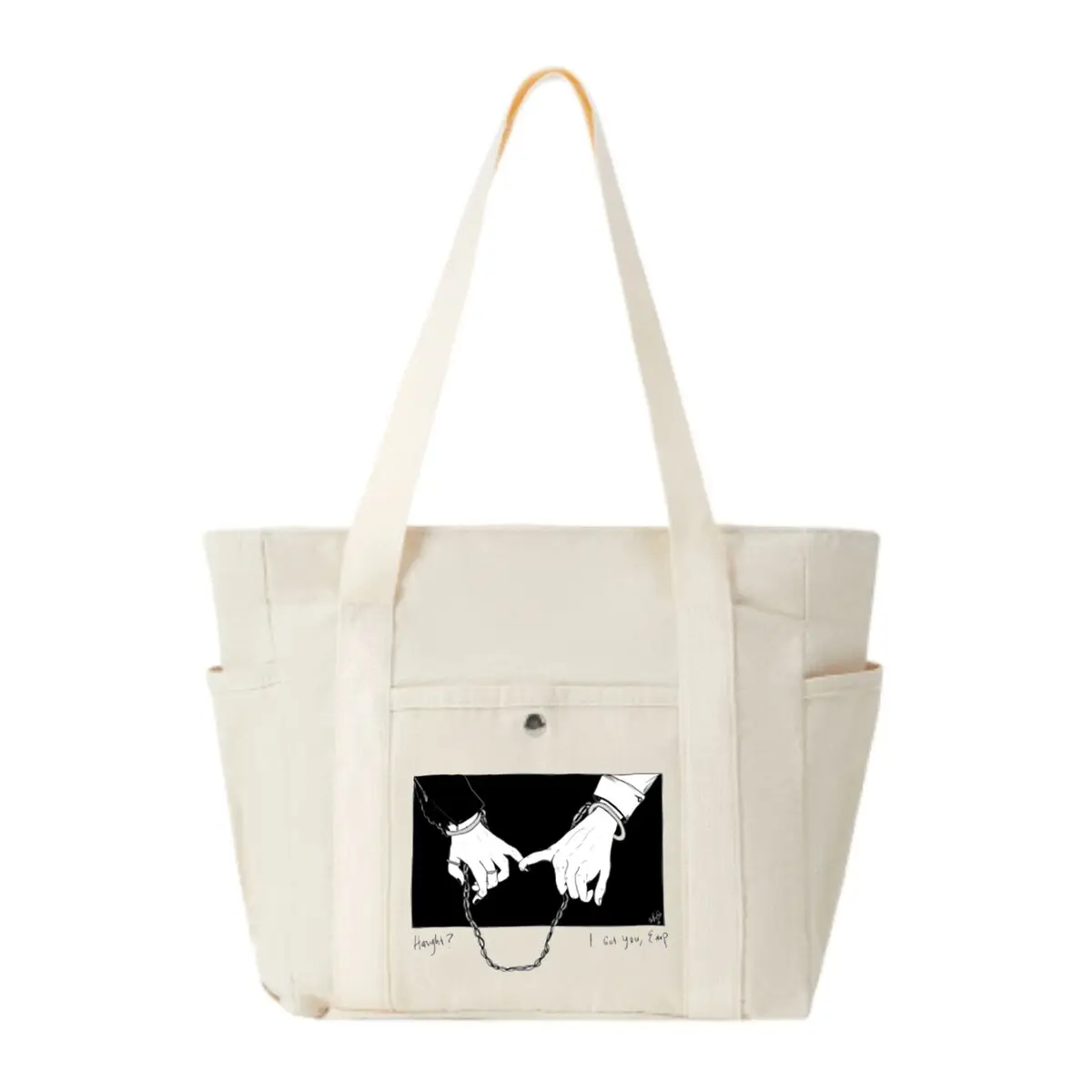 

Haught I Got You, Earp Hands Design Повседневная холщовая женская базовая винтажная рабочая сумка для поездок на работу