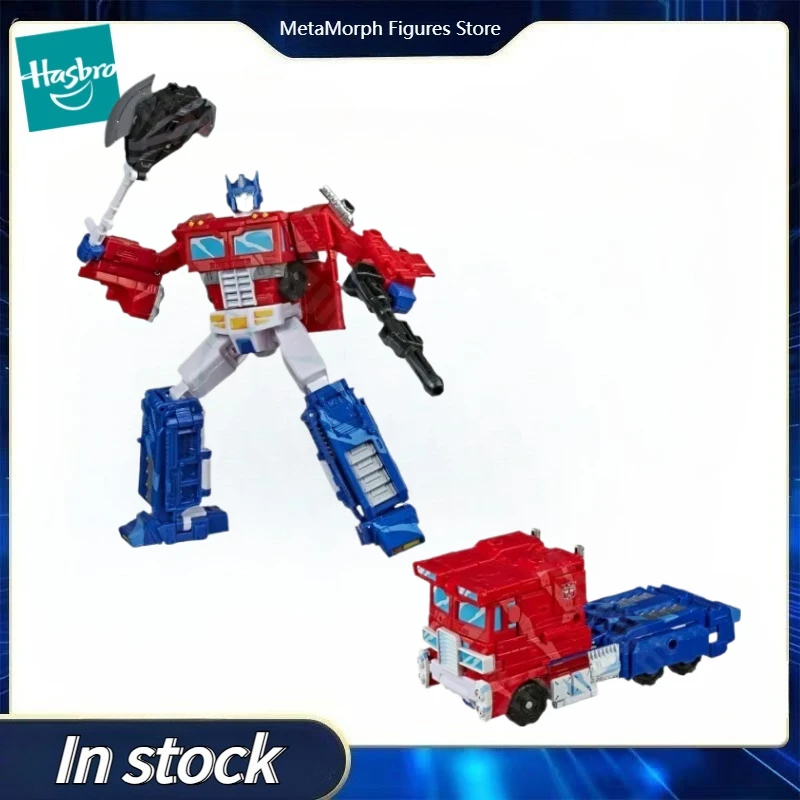 

Original Hasbro Transformers War for Cybertron Siege WFC-S65 OPTIMUS PRIME Auniversary Edition Vovager-class Anime Figure Model