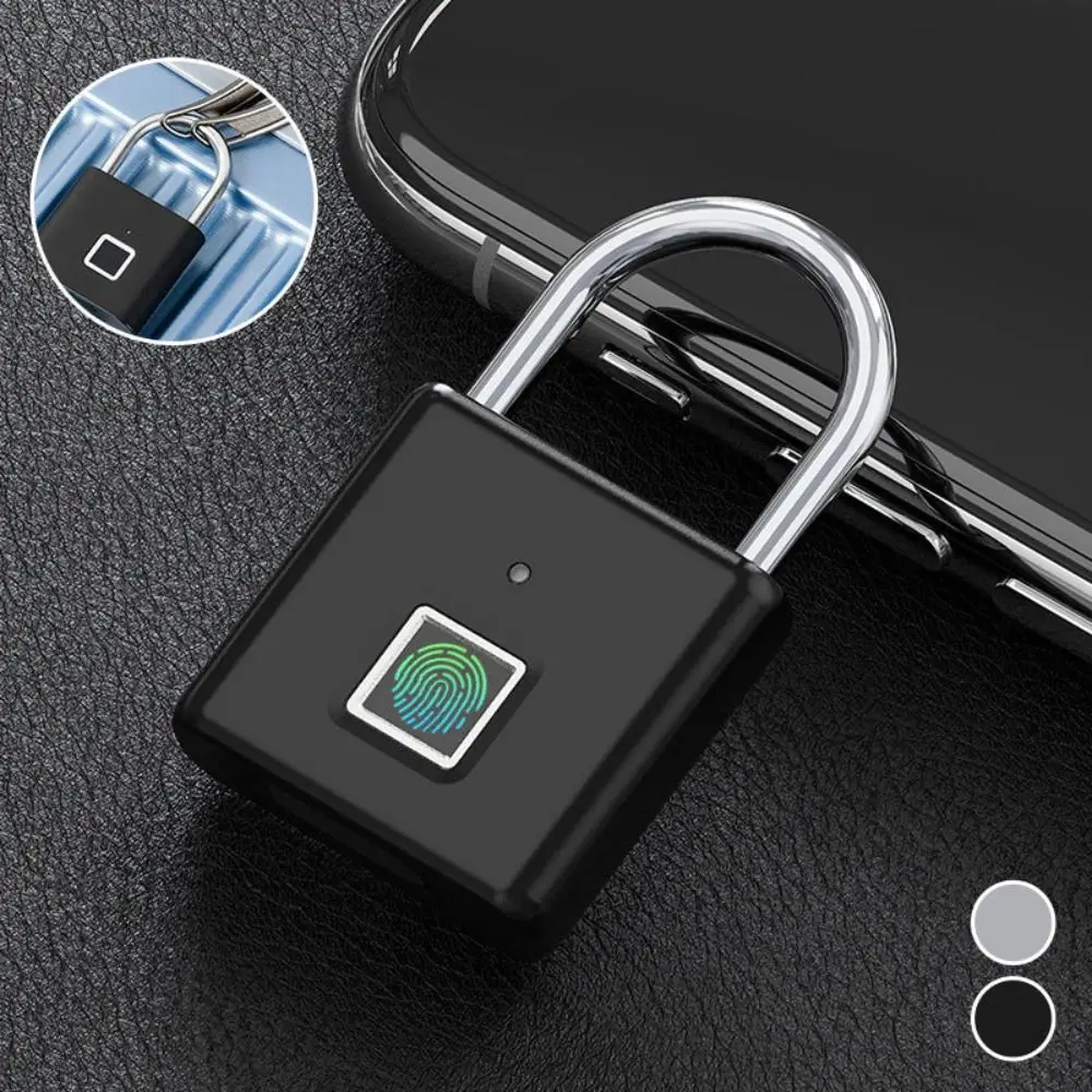 

Creativity Anti-Theft Smart Fingerprint Padlock USB Charging Waterproof Fingerprint Password Lock Portable Digital Lock