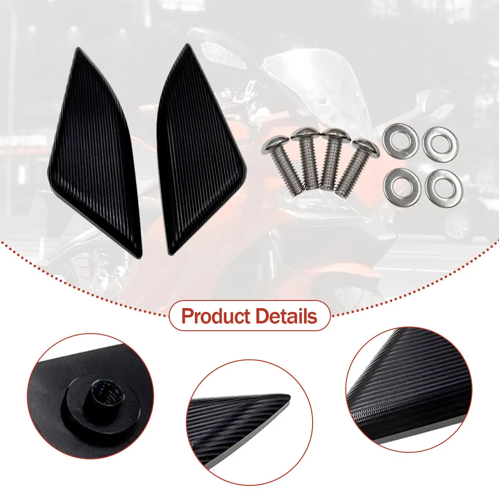 

Easy Install Motorcycle Mirror Block Off Plate Kit Premium Aluminum Alloy Mirror Hole Covers for Ducati
