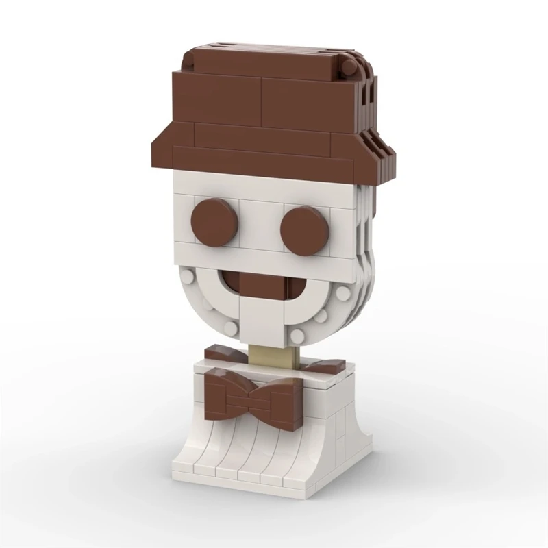MOC Micro Brick Ice Cream Figure DIY Building Blocks Model Kit Cute Puzzle Toy For Kids Teens Home Display Birthday Table Decor
