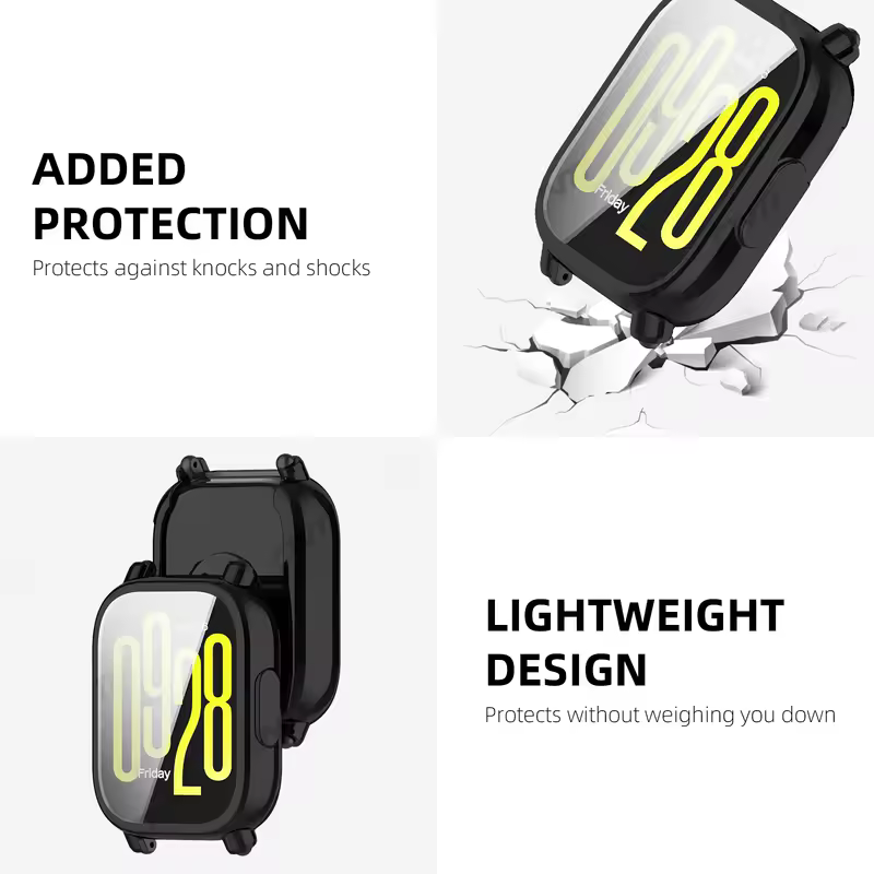 Case for Xiaomi Redmi Watch 5 Active/Lite Screen Protector Case Soft TPU All-Around Protective Bumper Cover Shell Accessories - Image 2