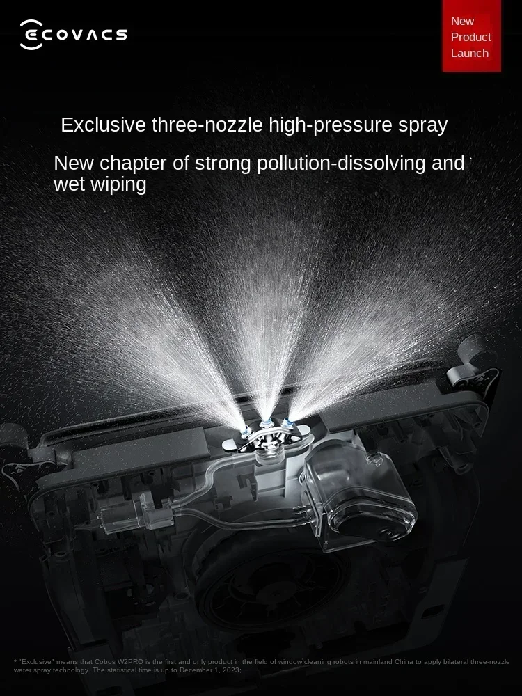 Ecovacs window cleaning robot W2PRO multi-functional base station glass cleaning machine automatic window cleaning machine Origi