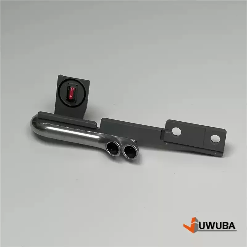 JUWUBA Tubo Di Scarico Doppia Camino per 1/14 Tamiya RC Autocarro Con Cassone ribaltabile Rimorchio SCANIA 770S VOLVO BENZ MAN TGX Accessori Auto