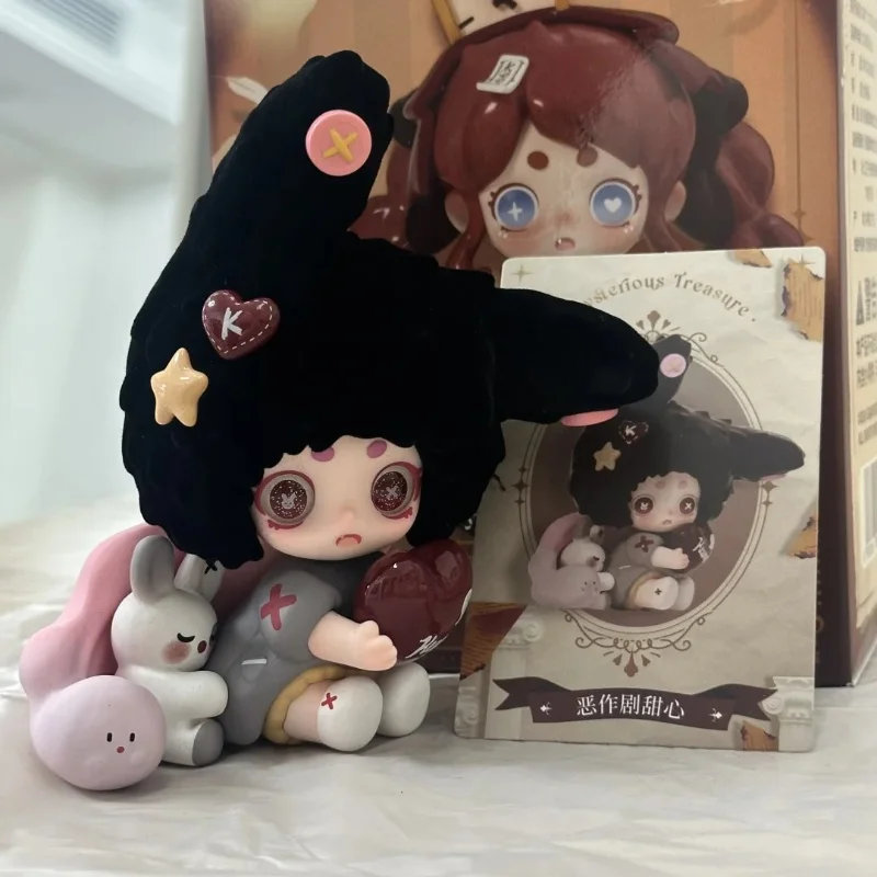 Hot Genuine Ghost Keeno 2 Generation Mystery Treasure Blind Box Doll Keeno Cute Display Gift Mystery Box Model Birthday Gift