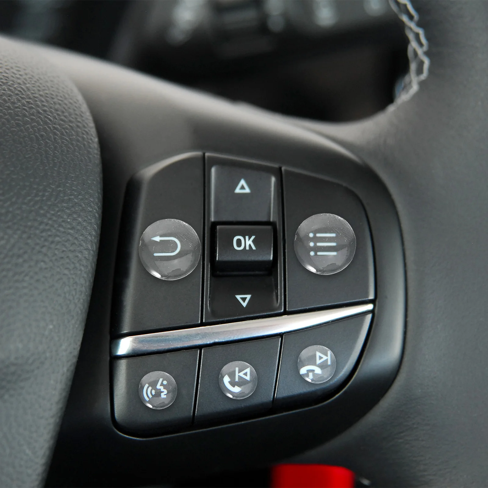 

Car Button Stickers Turn Signal Decals Auto Interior Accessories PVC Dash Panel Repair Upgrade Durable Adhesive Safe
