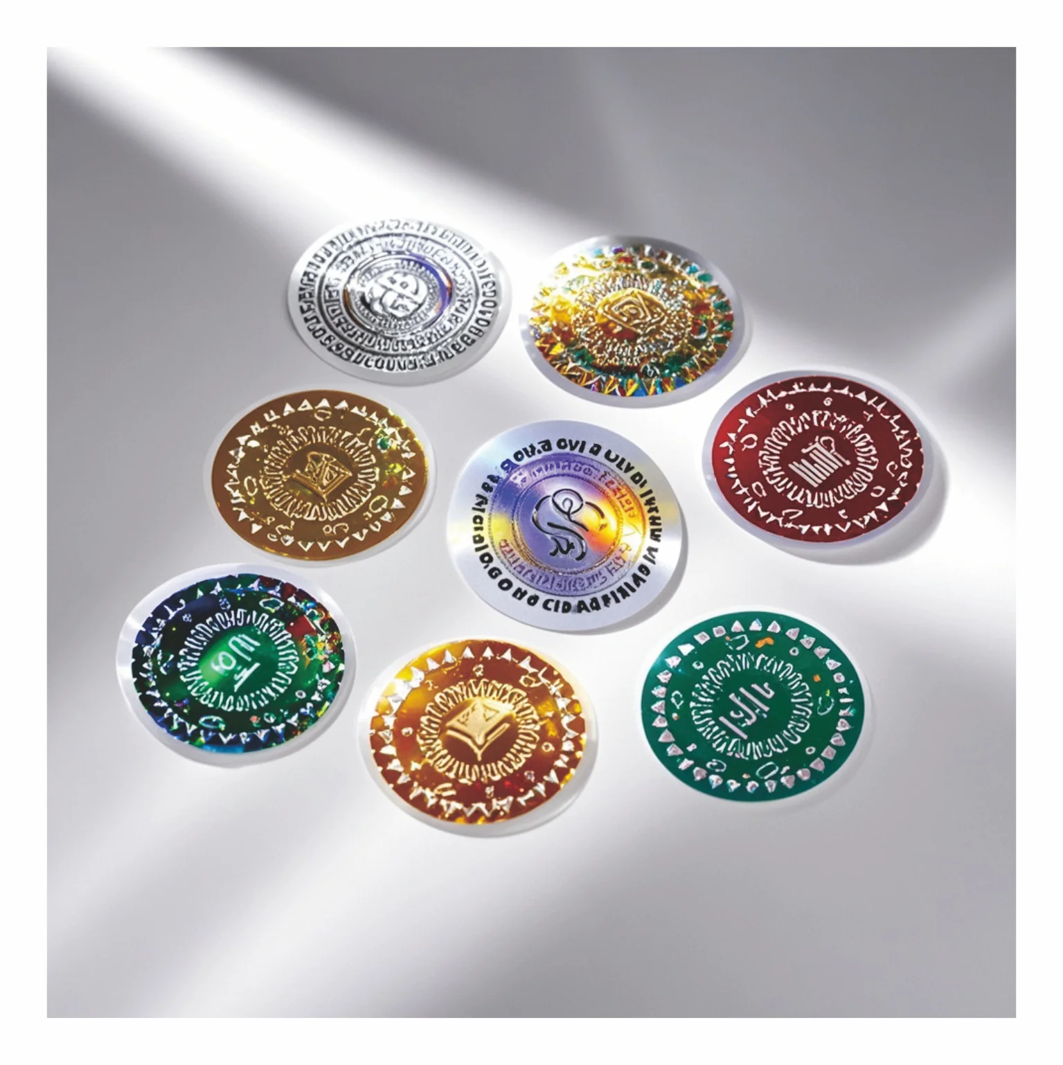 

Brand New Colorful 3D Stickers For Security Holographic Security Seals For Electronics For Wholesales