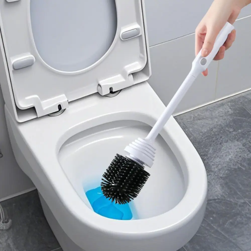 

Electric Electric Toilet Brush Intelligent No Dead Angle Smart Toilet Brush With Storage Base Smart No Blind Spots Brush