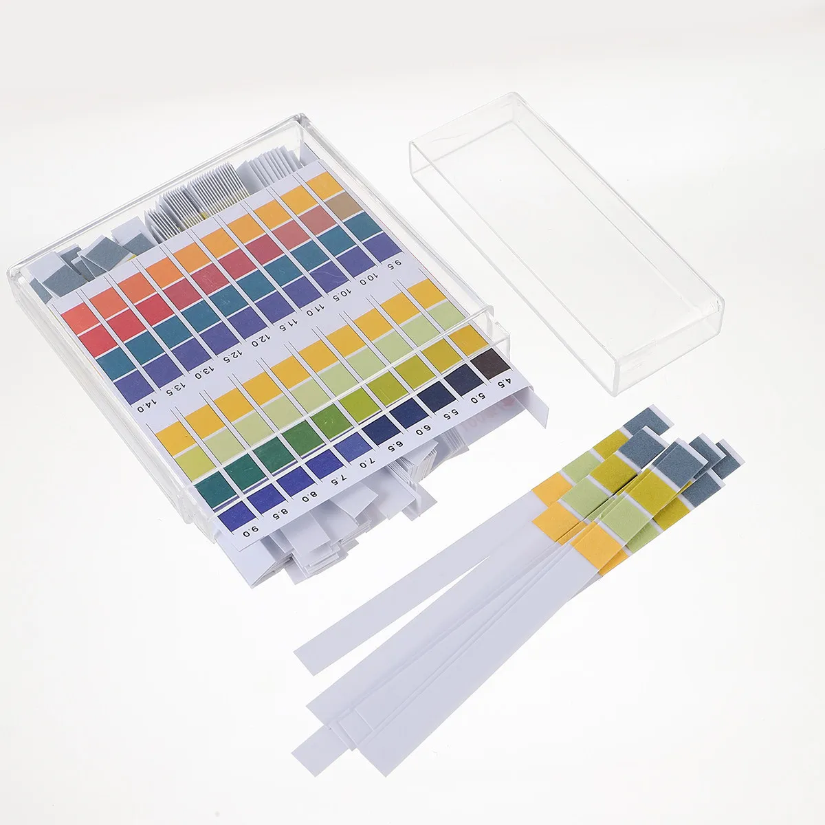100Pcs PH Testing Strip 1-14 PH Paper Accurate Chemical Test Tool Waterproof Box Laboratory Use Chemical Test Tool