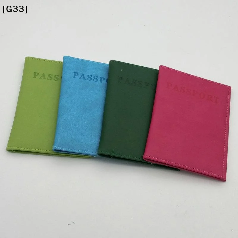 Waterproof Passport Holder Covers Case Travel PU Leather Credit Card Wallet Cute Passport Book For Women/Men Passport Cover