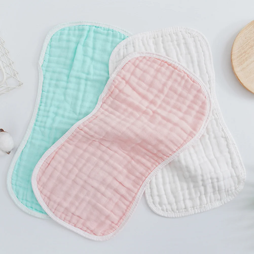 5 Pcs Baby Towels Burp Cloth Burping Cloths for Infant Newborn Bath 4600X2500X050CM Cotton Washcloth Toddler