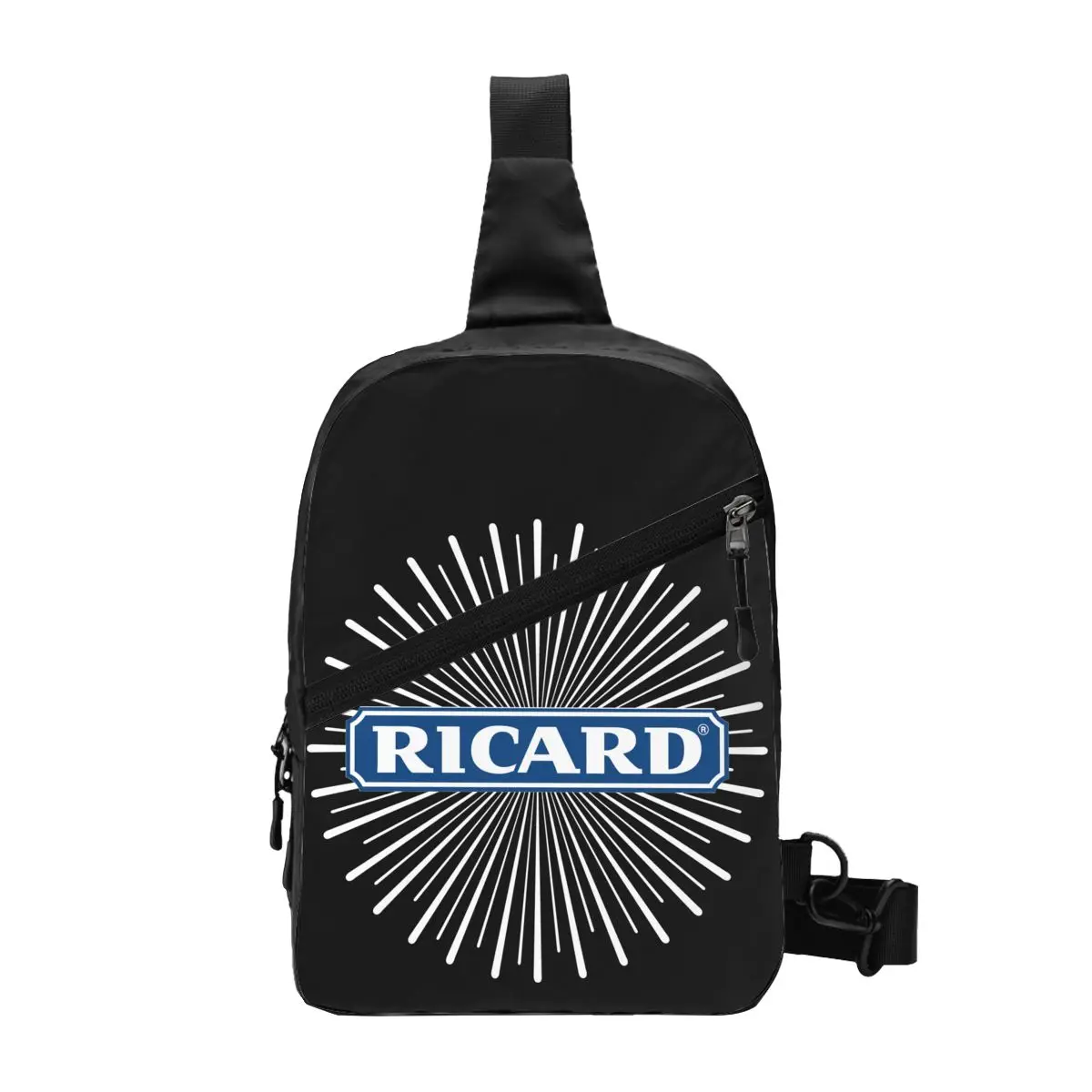 

Custom Ricard Sling Chest Bag Crossbody Shoulder Backpack for Men Traveling Daypack