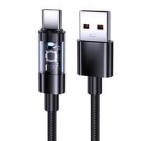 ANSEIP 100W USB Type C smart fast charging cable for Xiaomi Samsung iPhone Huawei OPPO OnePlus POCO fast charging data cable