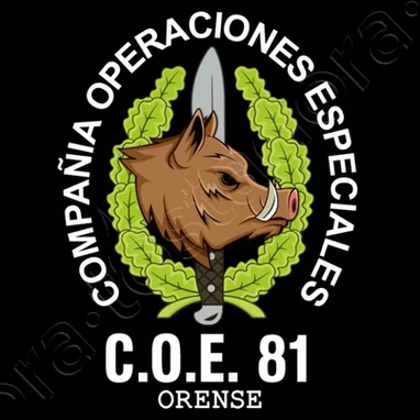 Spanish Legion COE 81 Orense Mod 1 Special Operations Emblem T-Shirt. Summer Cotton O-neck Men\'s Short Sleeve T-Shirt New S-3XL