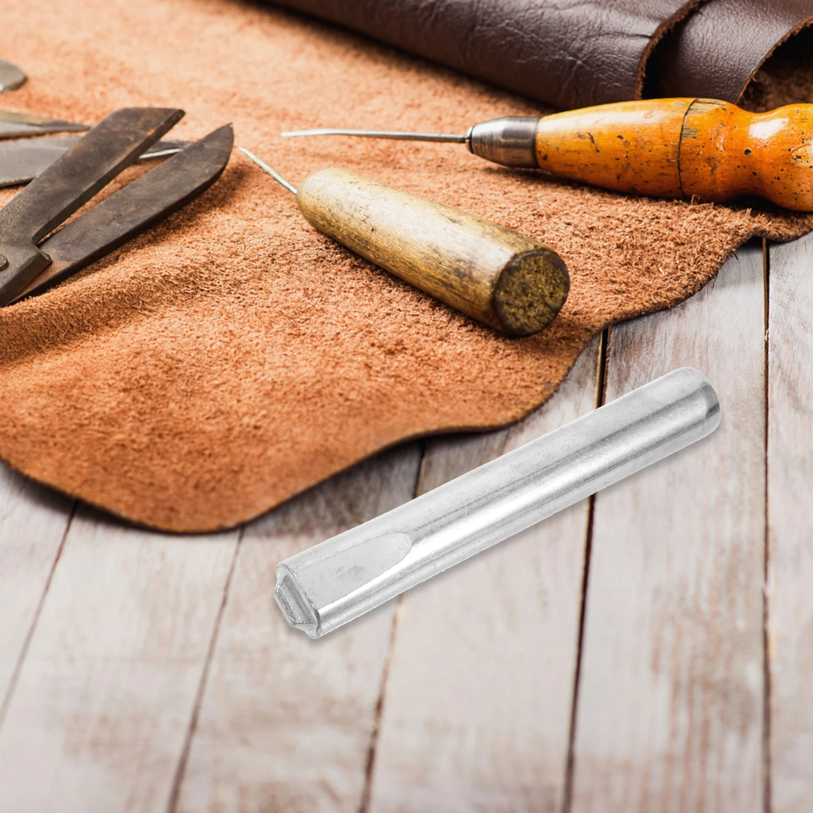 

Oval Punch Tool Craft Metal Puncher For Diy Handicraft Stitching Holes Reusable Leatherworking Kit Sturdy Eyelets