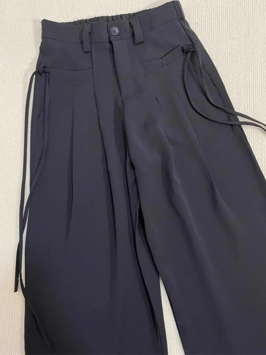 

Широкие брюки для женщин, летние женские зимние плюшевые двусторонние широкие брюки в кашемировом стиле Altgoth, городские офисные бархатные брюки