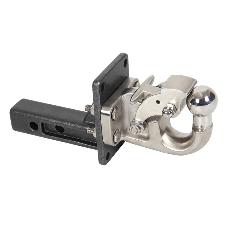 

Комплект для переоборудования внедорожников: буксировочный крюк из нержавеющей стали и усиленный стальной регулируемый прицепной фаркоп 50x50 мм, аксессуары для автомобиля