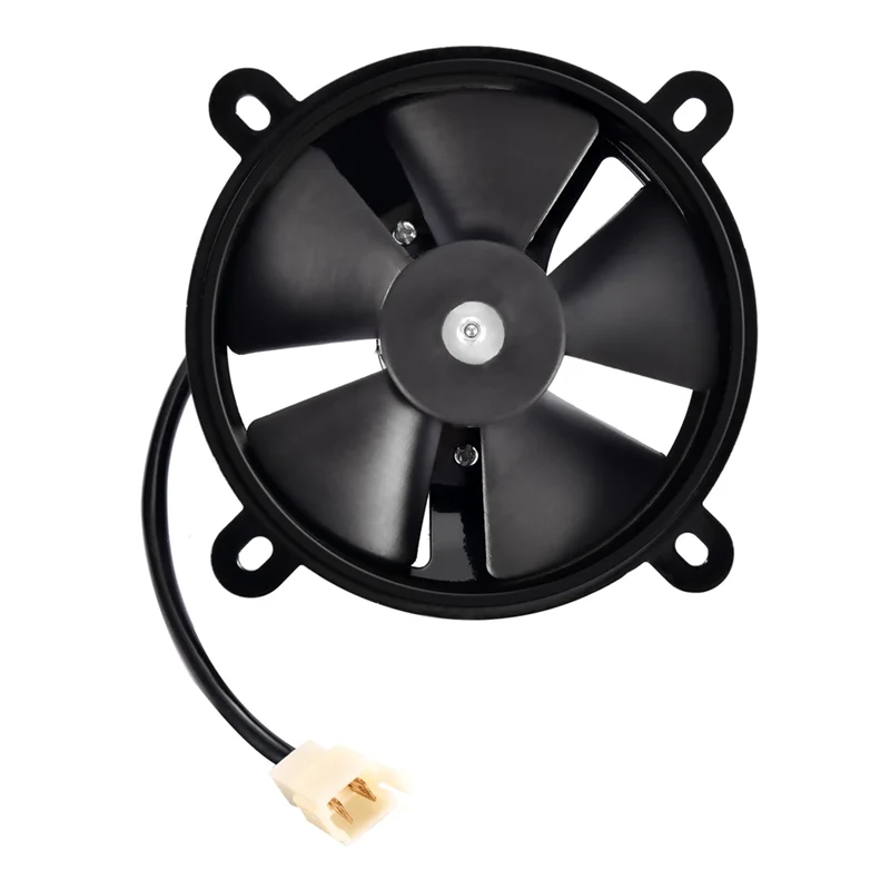 

A66P-Oil Cooler Motorcycle Cooling Fan Engine Radiator For ATV Quad Go Kart Buggy Motocross 200 250Cc 12V DC Motorcycle Parts