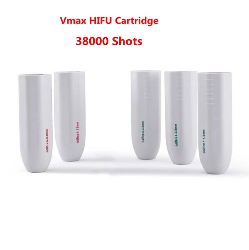 

Vmax HIFU Cartridge 38000 Shots Replacement Consumables for V-max Radar Line Carving Wrinkle Removal face Lifting