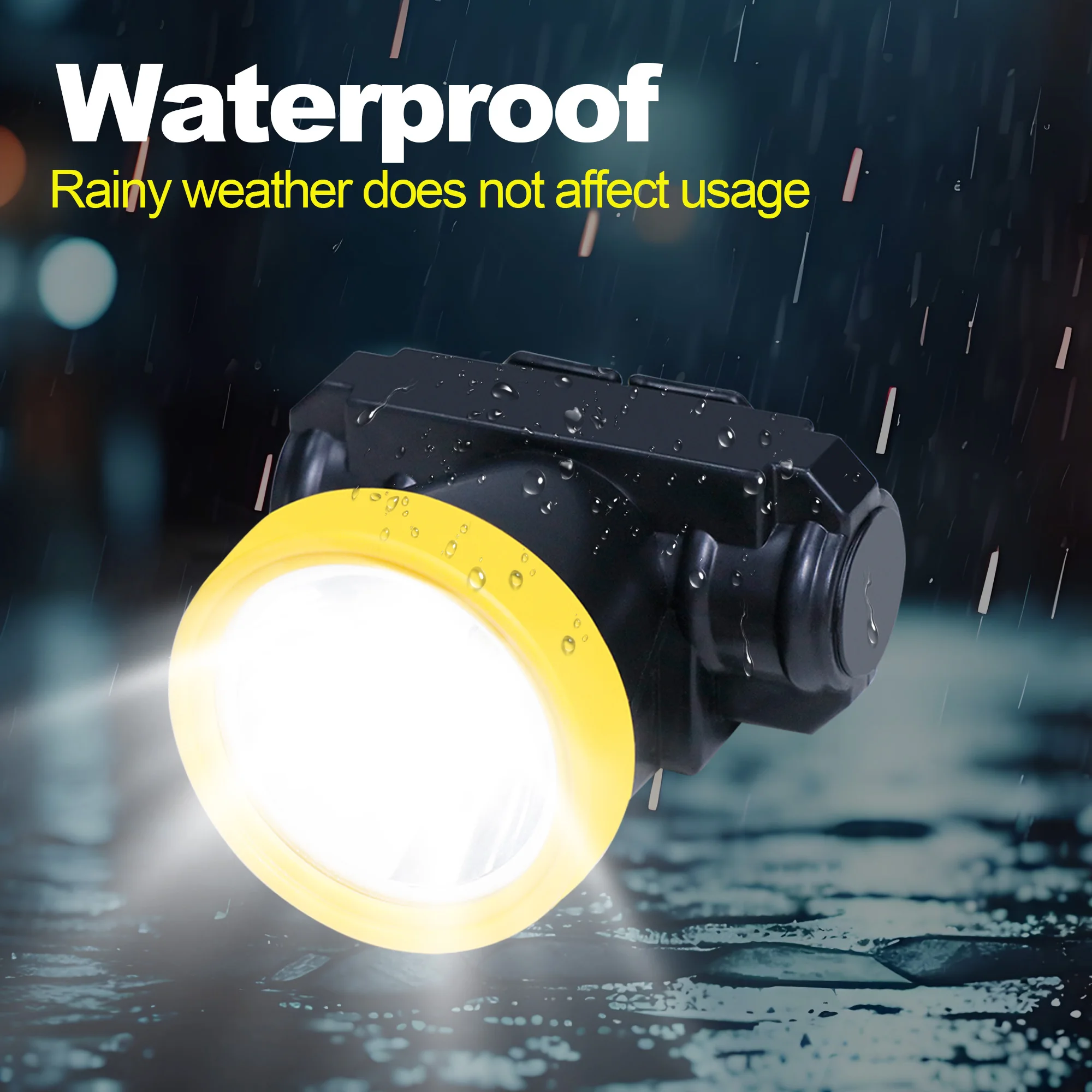 

Strong headlight charging, ultra bright large capacity mining lamp, head mounted laser cannon lamp, outdoor long-range shooting