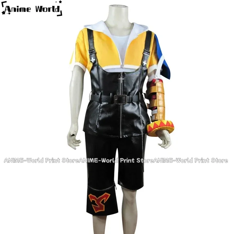 

Custom custom size 》 Final Fantasy X ff10 FFX Tidus cosplay costume any size