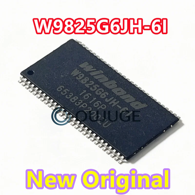 (1-100PCS) New Original genuine W9825G6JH-6 W9825G6JH-6I W9825G6KH-6 W9825G6KH-6I TSOP-54 256Mbit RAM memory chip IC