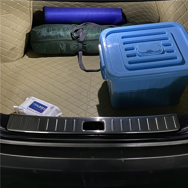 

WELKINRY For Nissan Sunny Almera N17 3rd Gen 2011-2021 Versa 2nd Gen Car Tail Rear Box Gate Trunk Boot Doorsill Scuff Pedal Trim