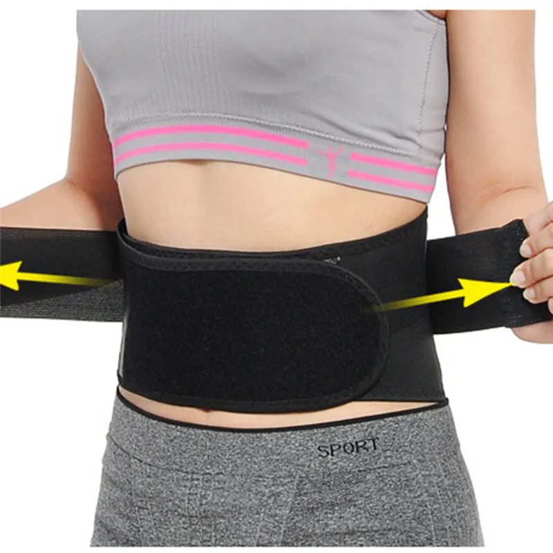 Ceinture de taille réglable en tourmaline auto-chauffante, thérapie magnétique, soutien lombaire, orthèse dorsale, bande de massage, soins de santé