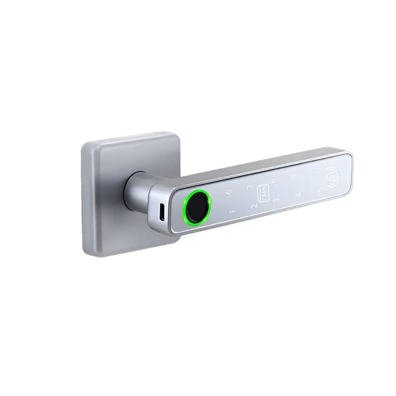 【FEEL THE DIFFERENCE 】Tuya WIFI Smart Fingerprint Lock For Indoor Wooden Metal Door Unlocking System RFID Card& Password For Bat