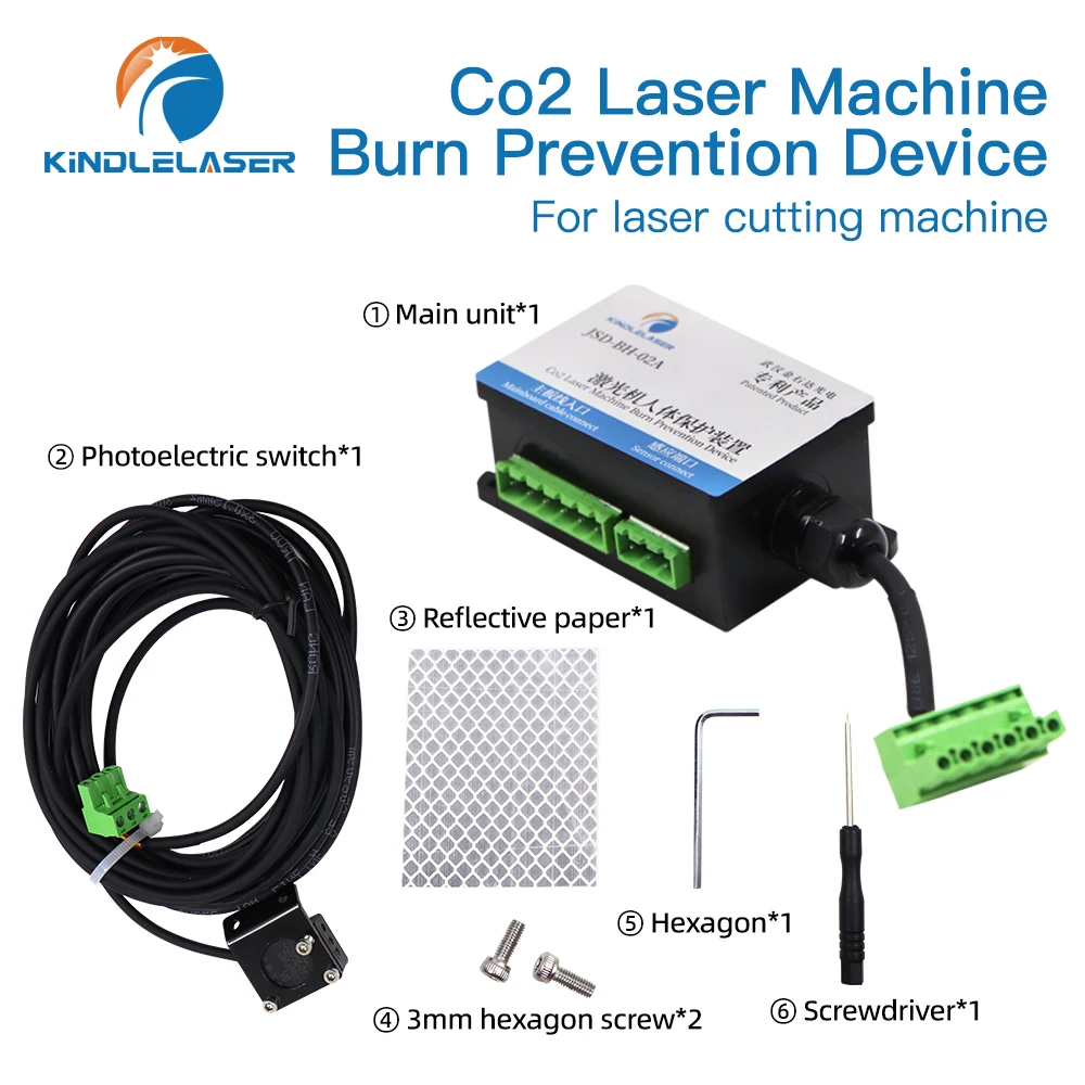 Dispositivo automatico Anti-scottatura Anti-incidente KIDLEASER per macchina da taglio Laser Co2 4060 1390 e macchina per incidere