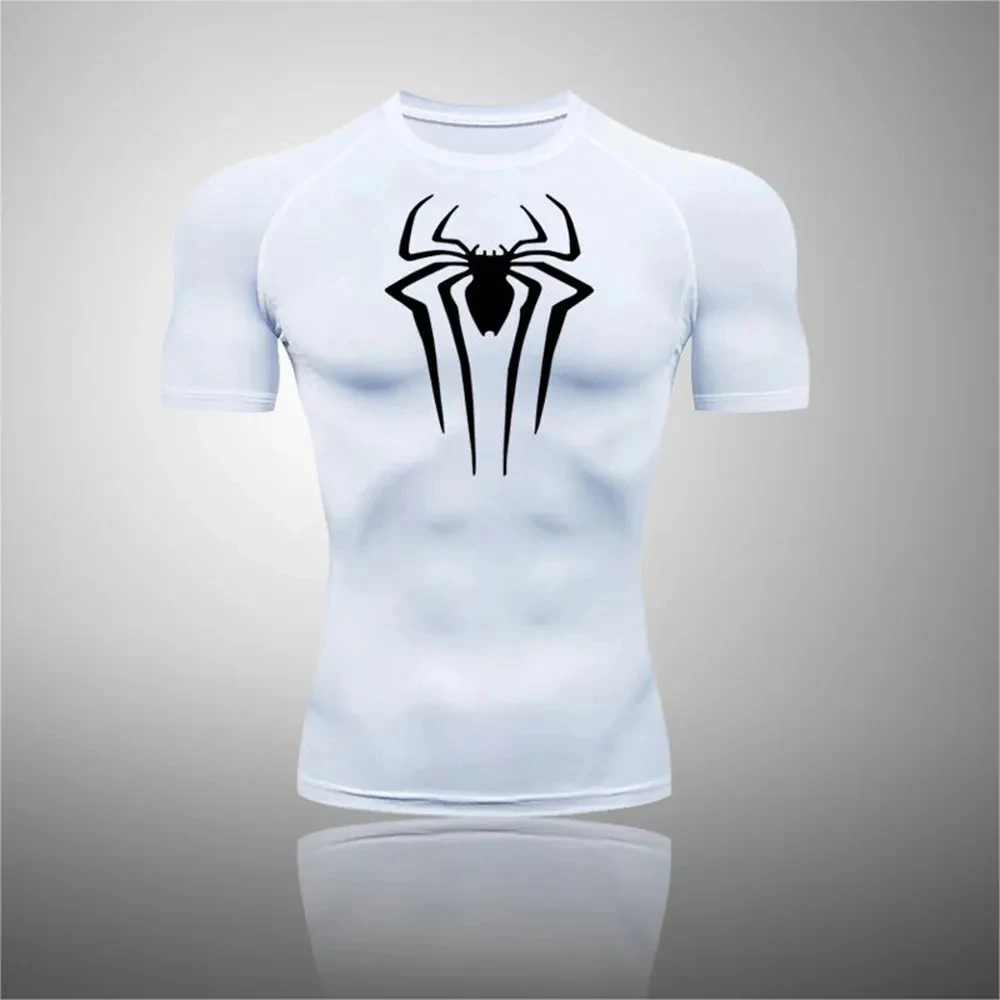 Spring and summer Sports Second Skin Running T-shirt Men's Fitness Rashgarda Long Sleeves Compression Shirt Workout Clothing