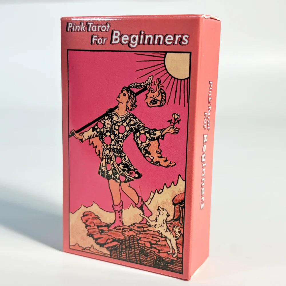 78-بطاقة القطط تحكم الأرض التارو الوردي رايدر بطاقات التارو لعبة للمبتدئين مجلس اللعب لعبة الطاولة للحزب