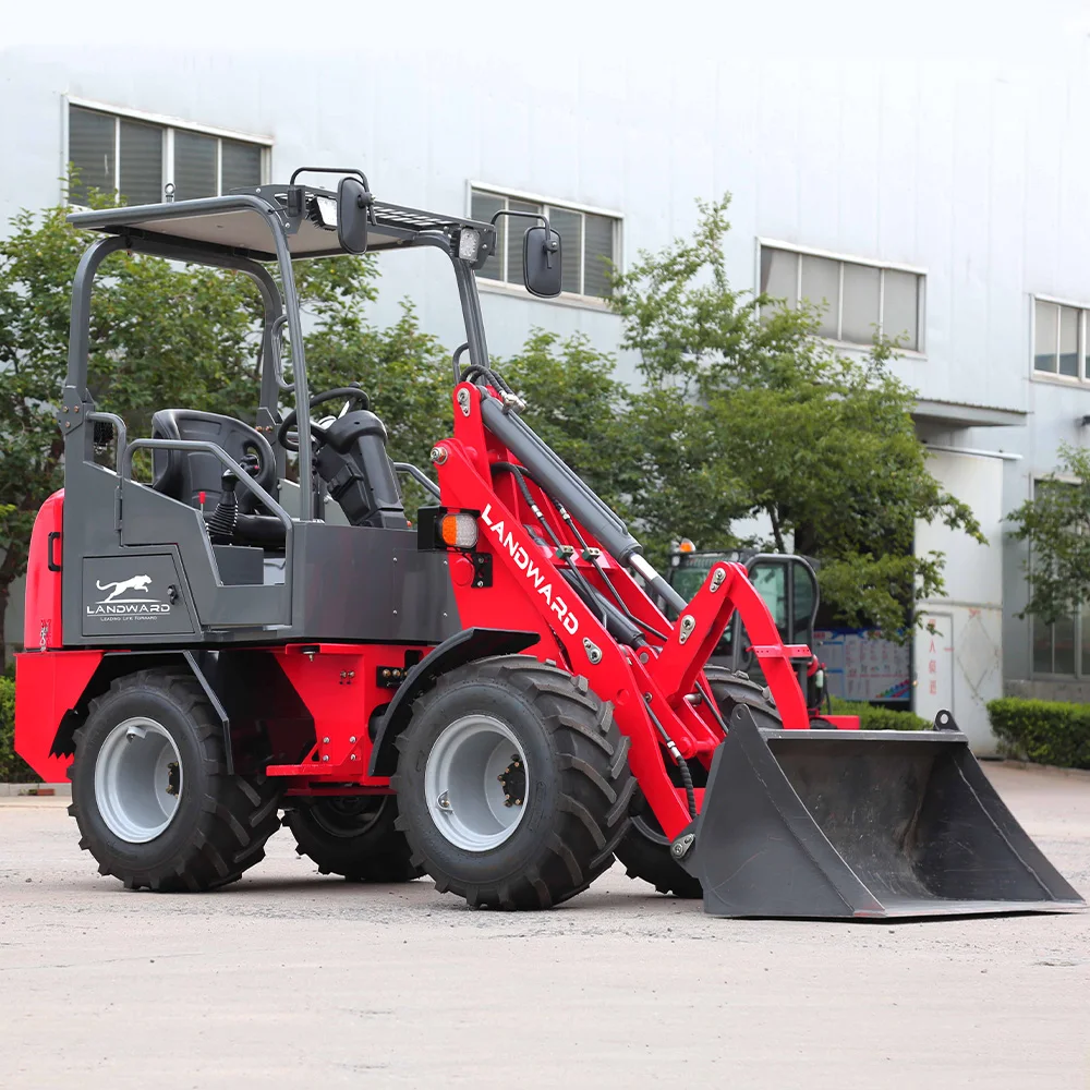 لودر زراعي أوروبي ممتد ذراع تلسكوبي محرك كوبوتا ديزل محمل صغير محمل مدمج مع مرفقات مخصصة