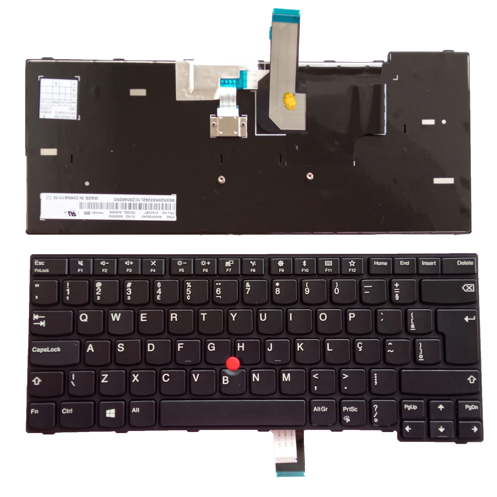 

BR New Keyboard for Lenovo Thinkpad E470 ( 20H1 20H2 ) E470c E475 (Type 20H4) Brazilian language