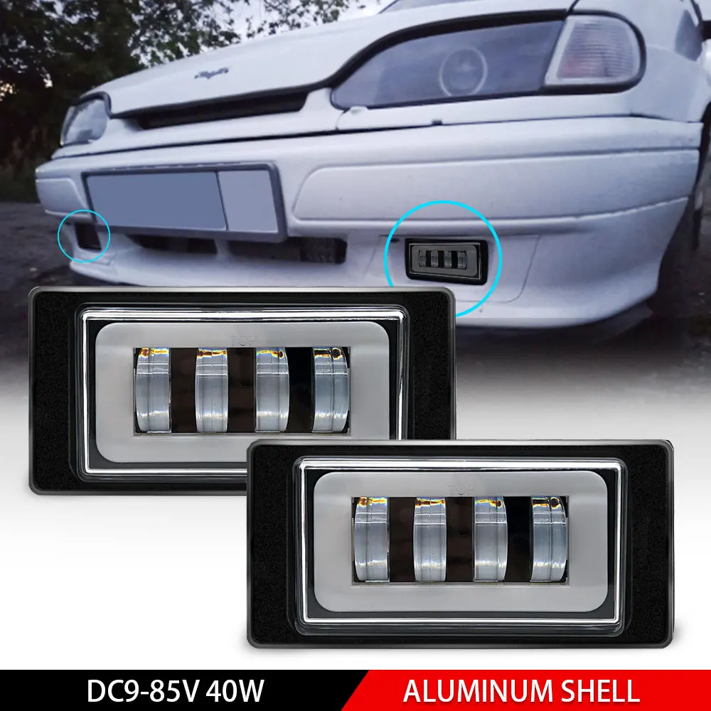 

Led Fog Light fog Passing Light DRL Driving Lights White Fog Light for Lada 2110