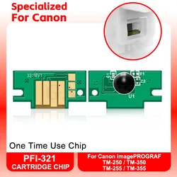 PFI-321 PFI321 PFI 321 Stable Cartridge Chip Magenta For Canon imagePROGRAF TM-350 TM-250 TM-355 TM-255 Printer 330ML Chip