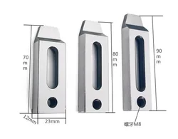 WEDM Clamp Tool CNC Wire EDM Machine Stainless Jig Holder Stainless Steel  M8 M10 Slow Wire Machine Pressure Plate 1PC