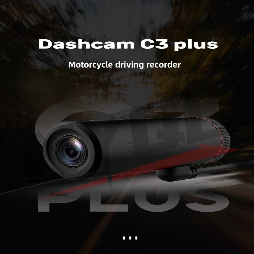 

C3plus Driving Recorder Front and Rear Cameras for Motorcycles and Locomotives dash cam bicycle camera