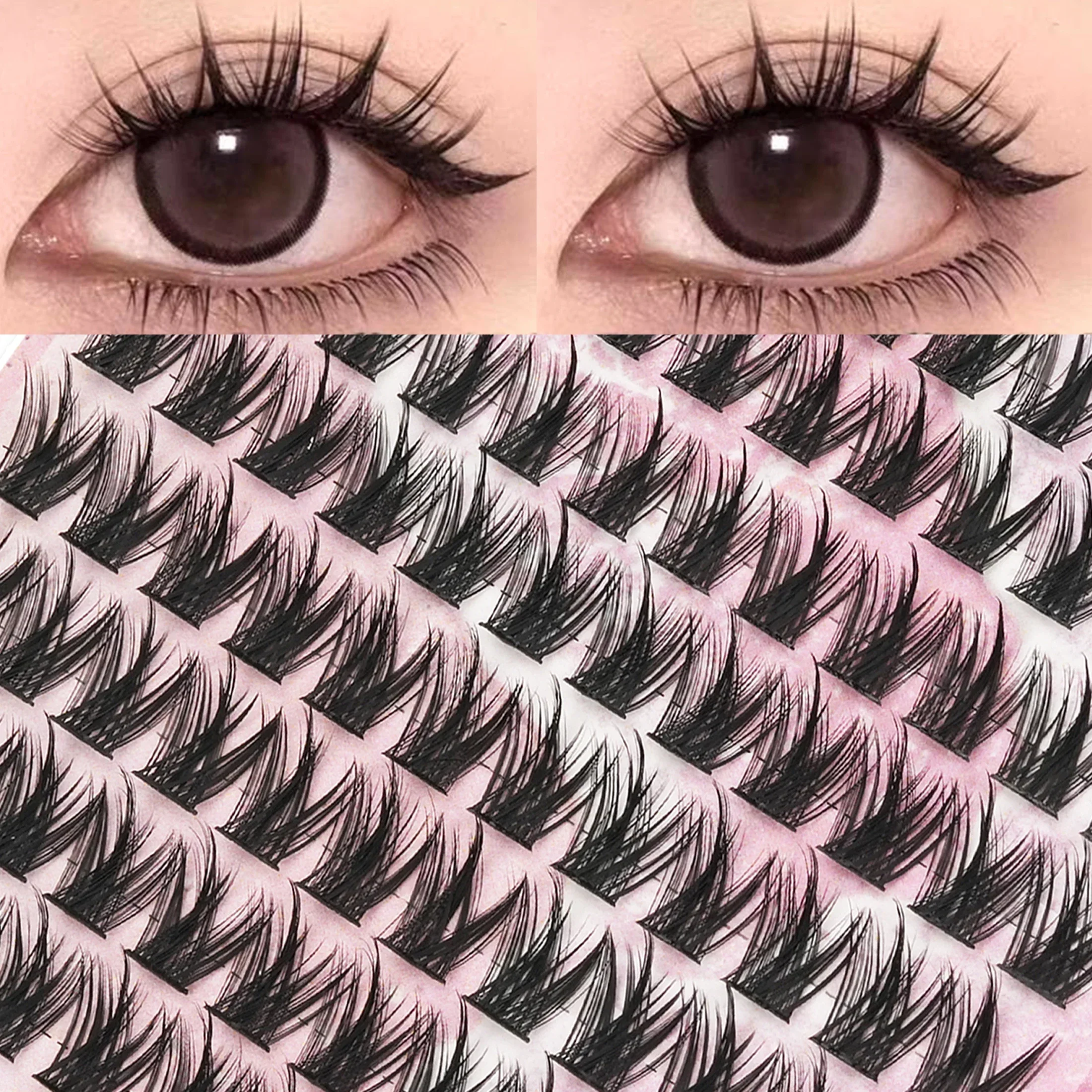 Spiky Faux Mink Individual Las - Faux Mink Lash ulasan dan harga