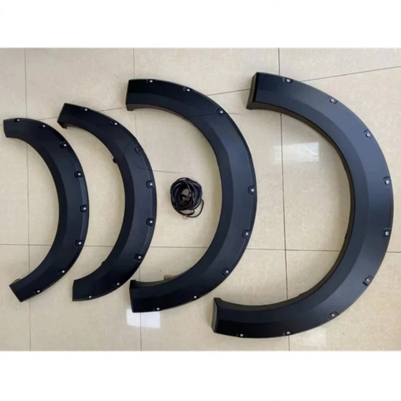

High Quality Black Plastic Wheel Eyebrow With Nails For Fender Retrofit Upgrade