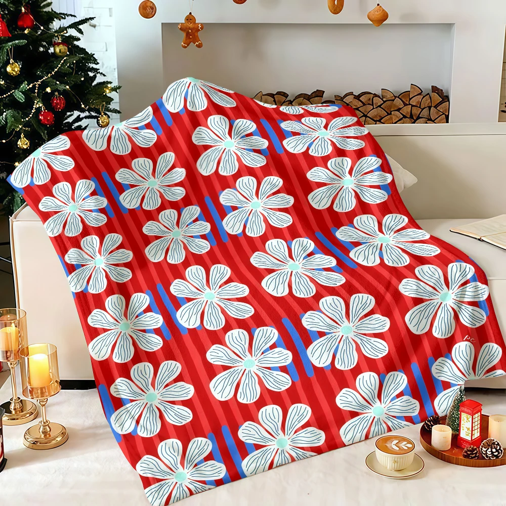 Forest Creatures Washable 50x60 Inches No Shedding Super Soft Cozy Blanket Perfect for Couch Sofa Bed Living Room Decor